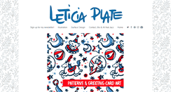 Desktop Screenshot of leticiaplate.com